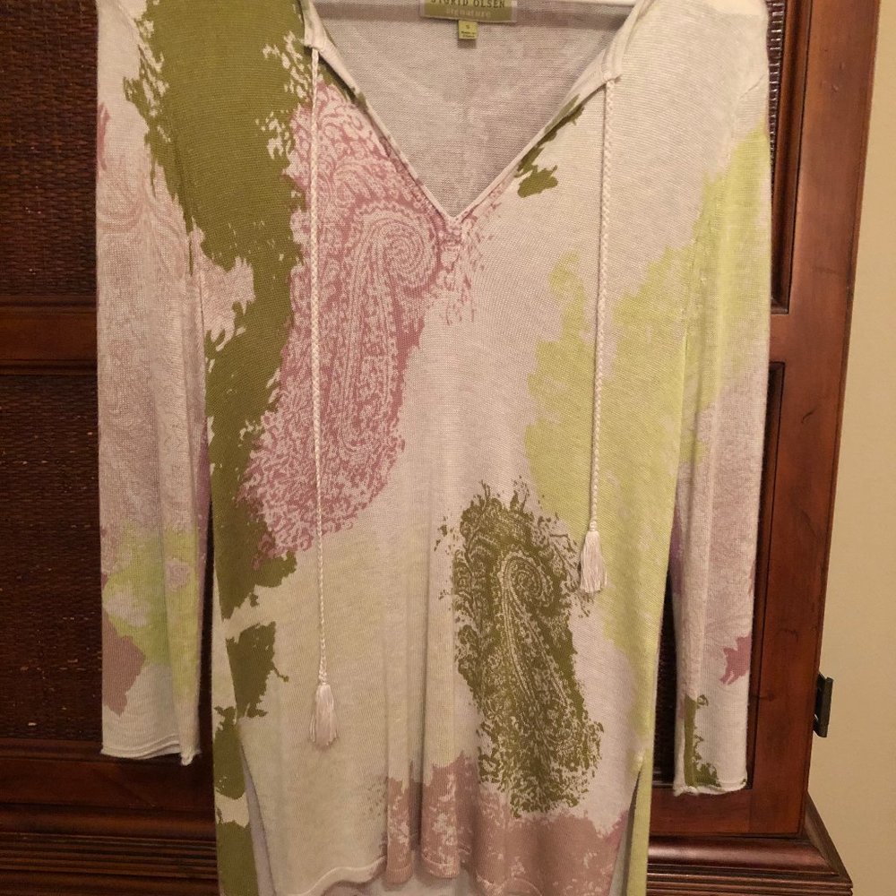 Sigrid Olsen Tunic Sweater S